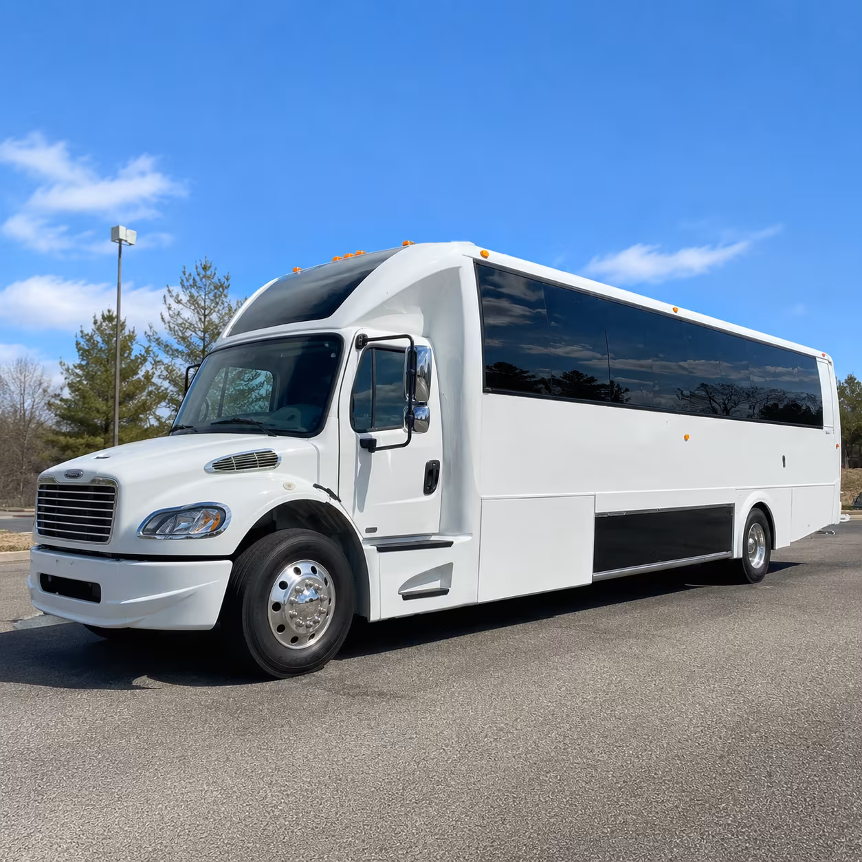 28 Passenger Party Bus Exterior