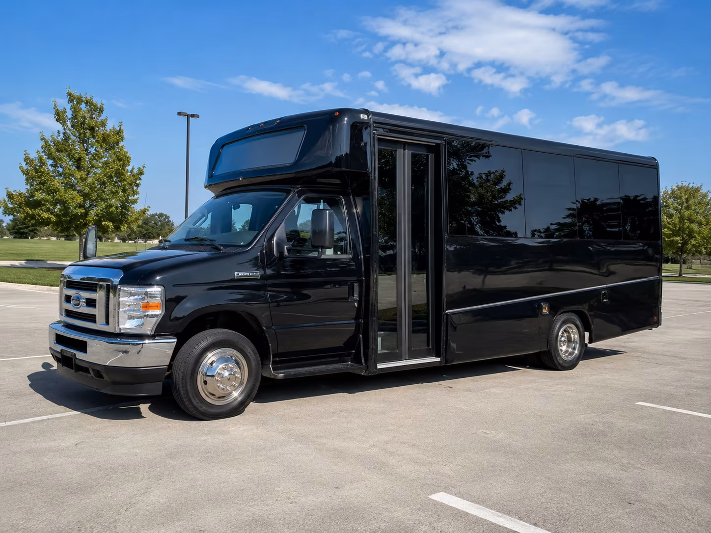 Scottsdale Airport Shuttle & Transportation party bus interior