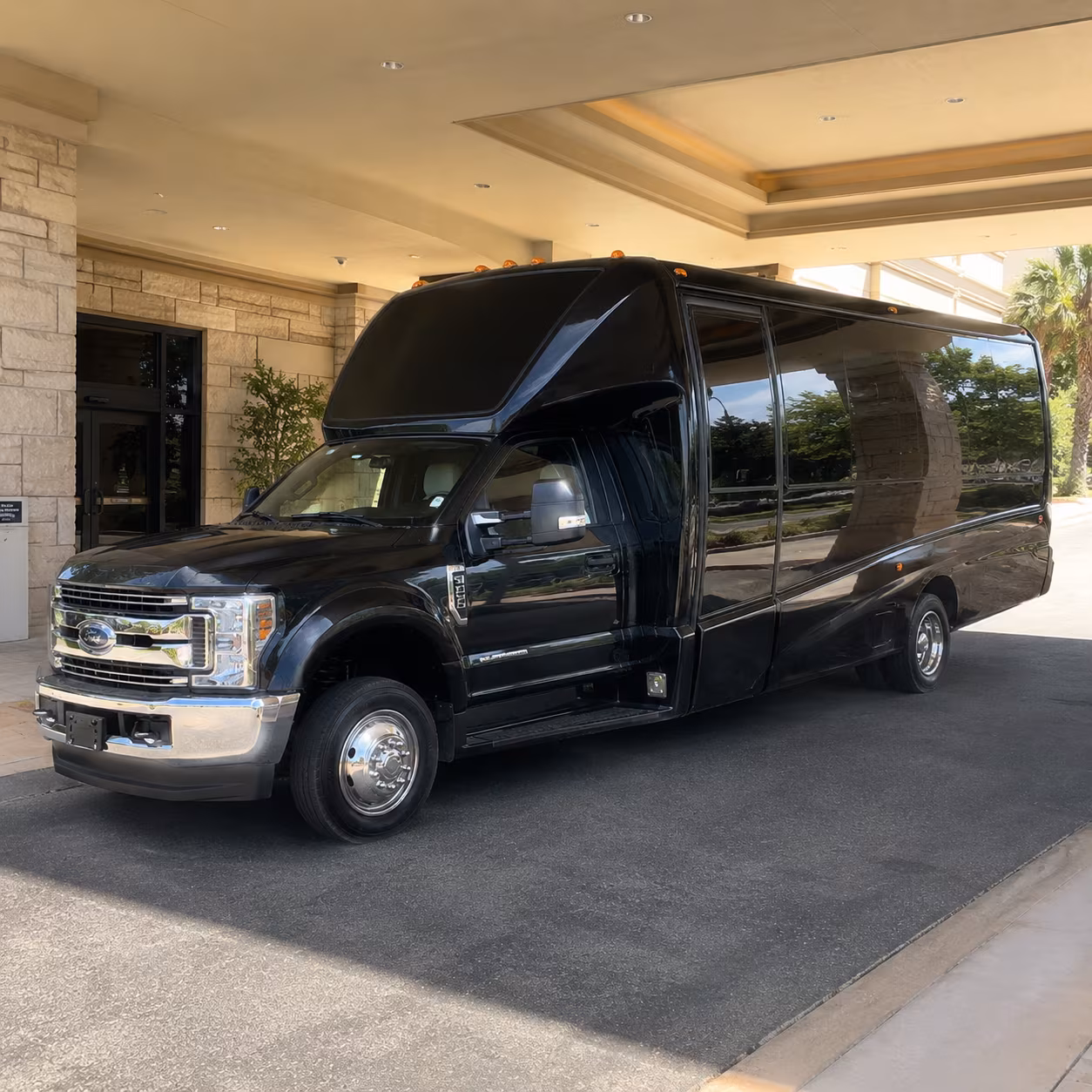 Scottsdale Private Event Transportation party bus exterior
