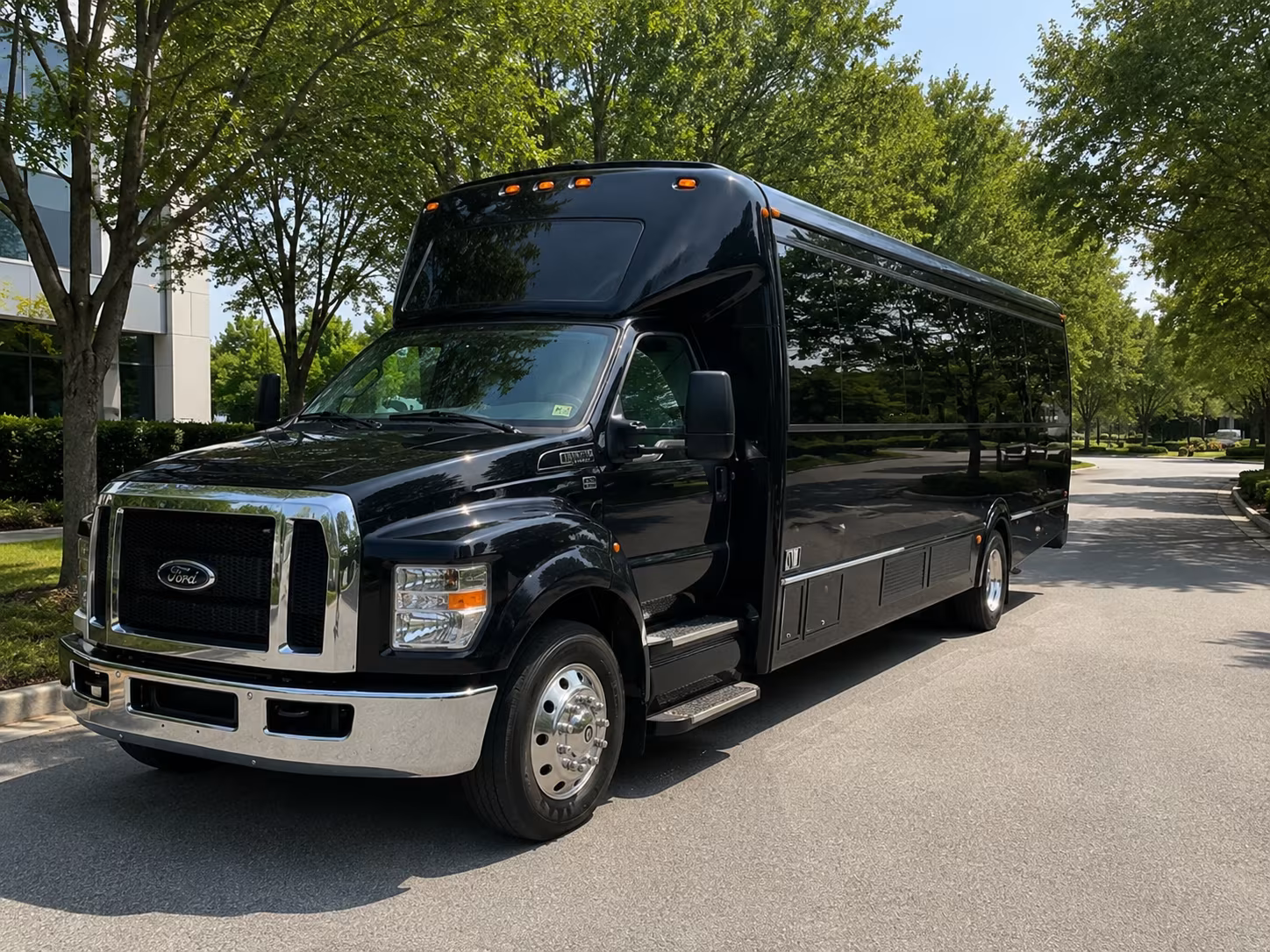 Scottsdale Private Event Transportation party bus exterior