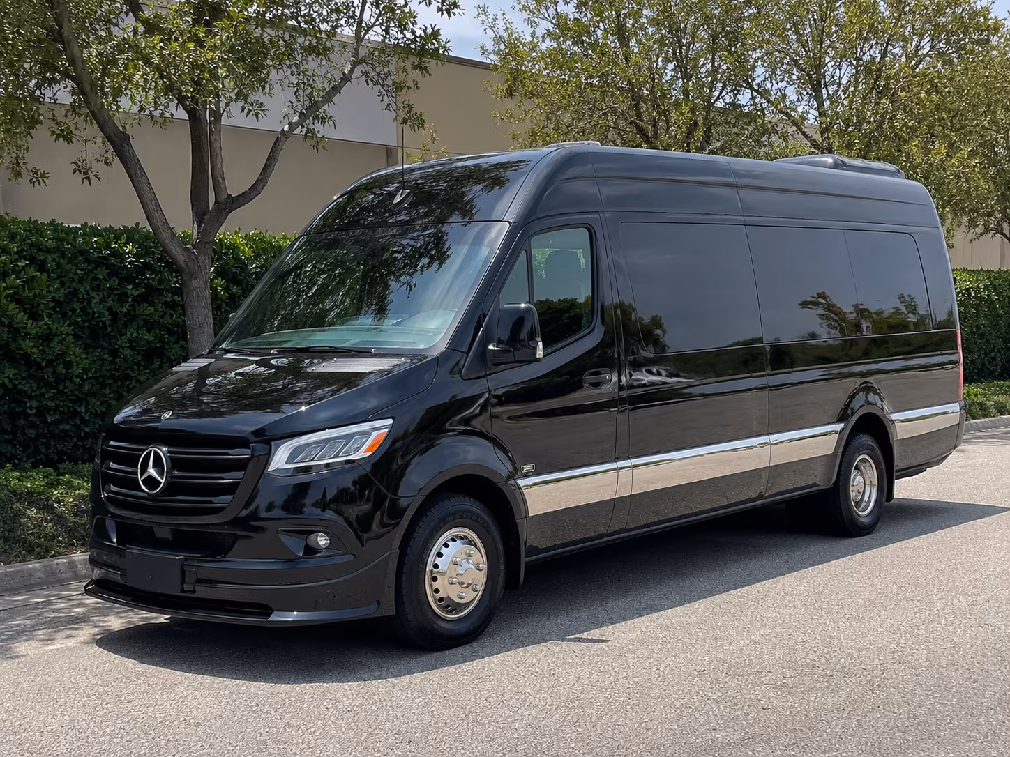 Scottsdale School Event Transportation party bus exterior
