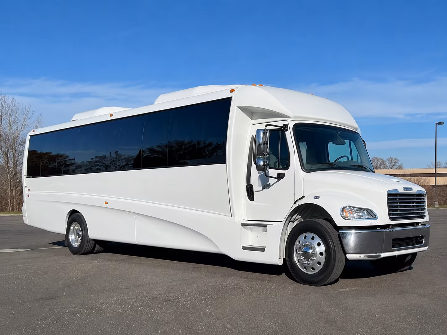 Scottsdale Sporting Event Transportation party bus exterior