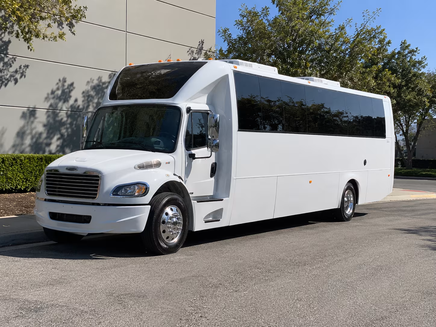Scottsdale Wedding Transportation party bus exterior