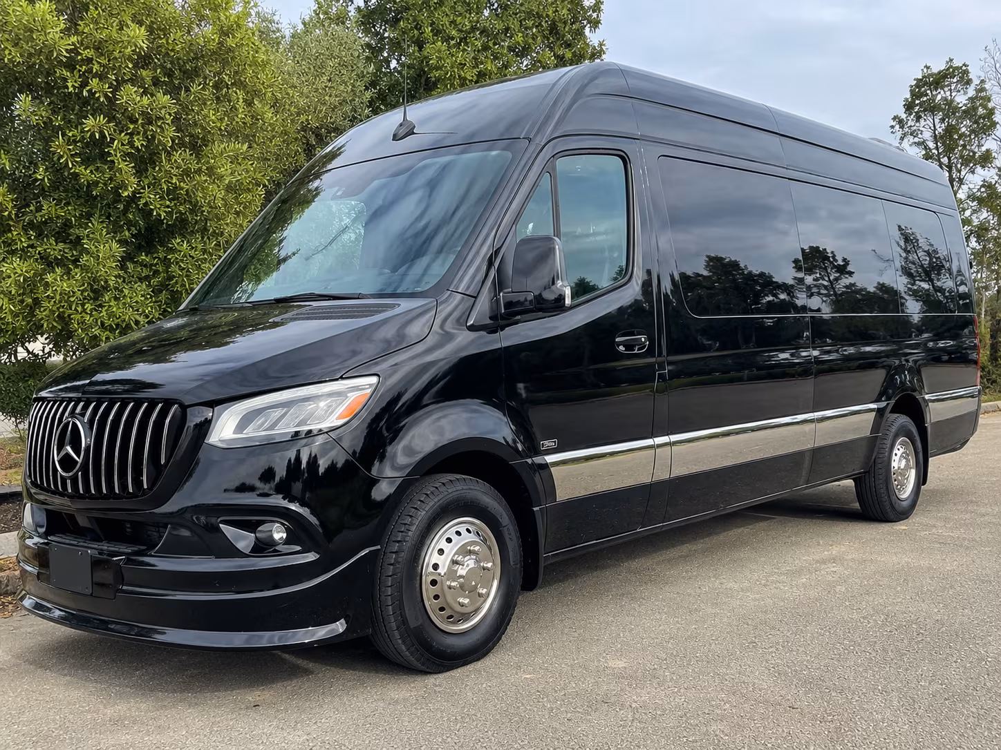 Sprinter Van Rental with Driver Exterior